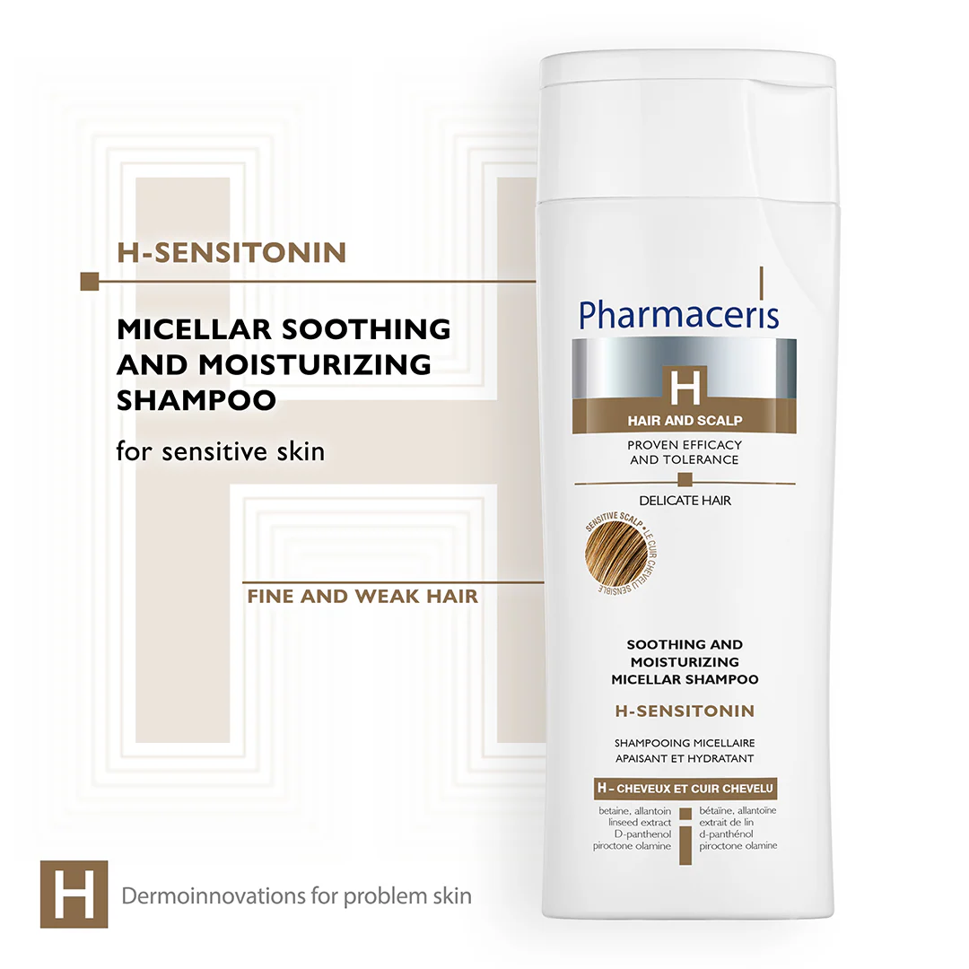 Pharmaceris H Sensitonin Soothing & Moisturising Micellar Shampoo - Image 2