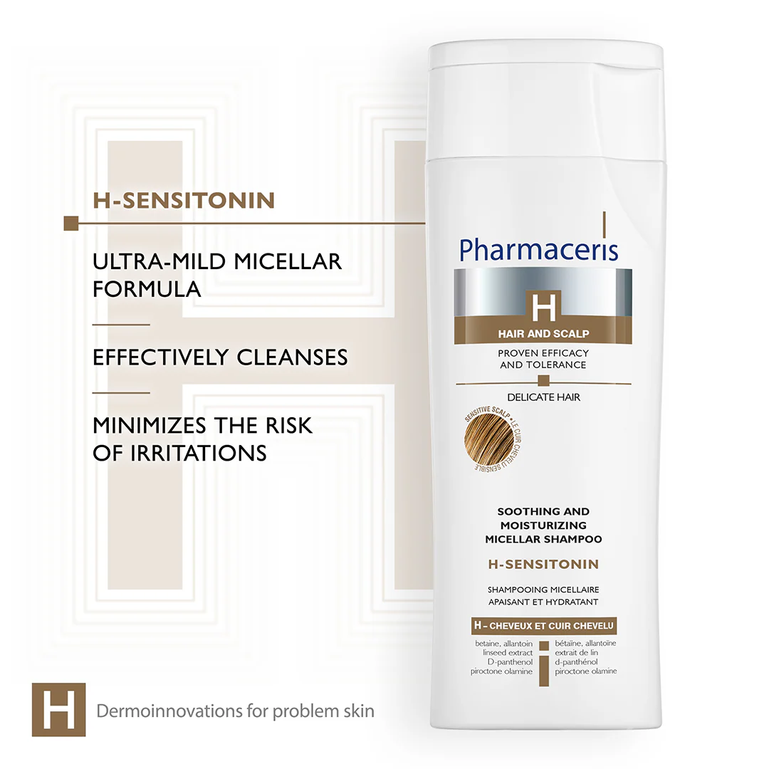 Pharmaceris H Sensitonin Soothing & Moisturising Micellar Shampoo - Image 3