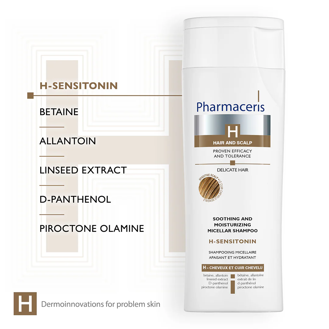 Pharmaceris H Sensitonin Soothing & Moisturising Micellar Shampoo - Image 4