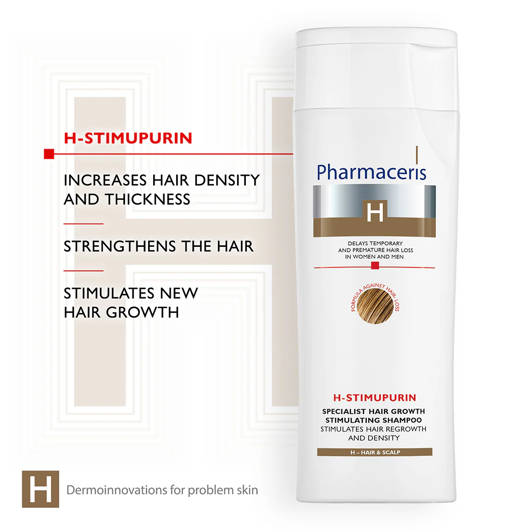 Pharmaceris H Stimupurin Specialist Hair Growth Stimulating Shampoo - Image 5