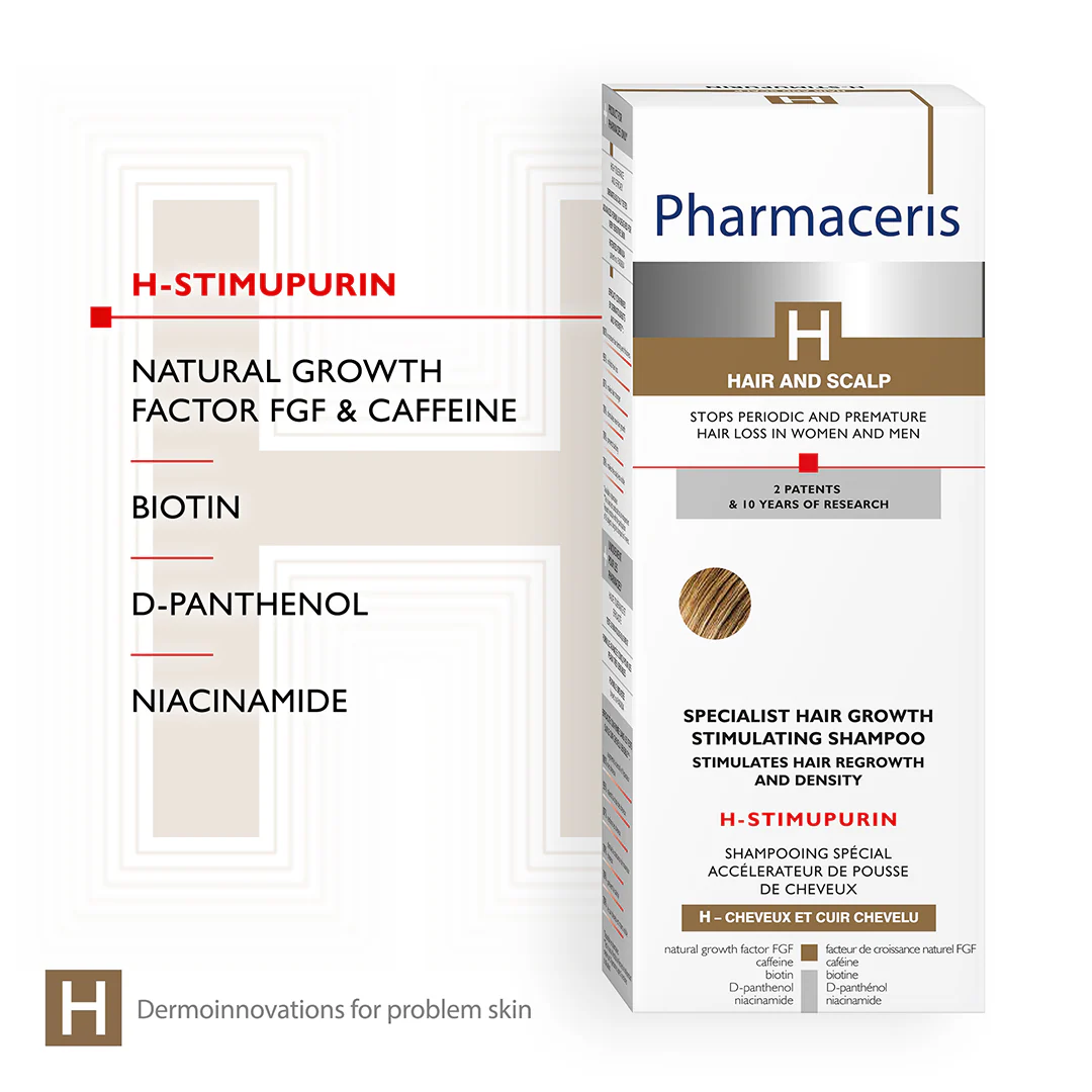 Pharmaceris H Stimupurin Specialist Hair Growth Stimulating Shampoo - Image 6