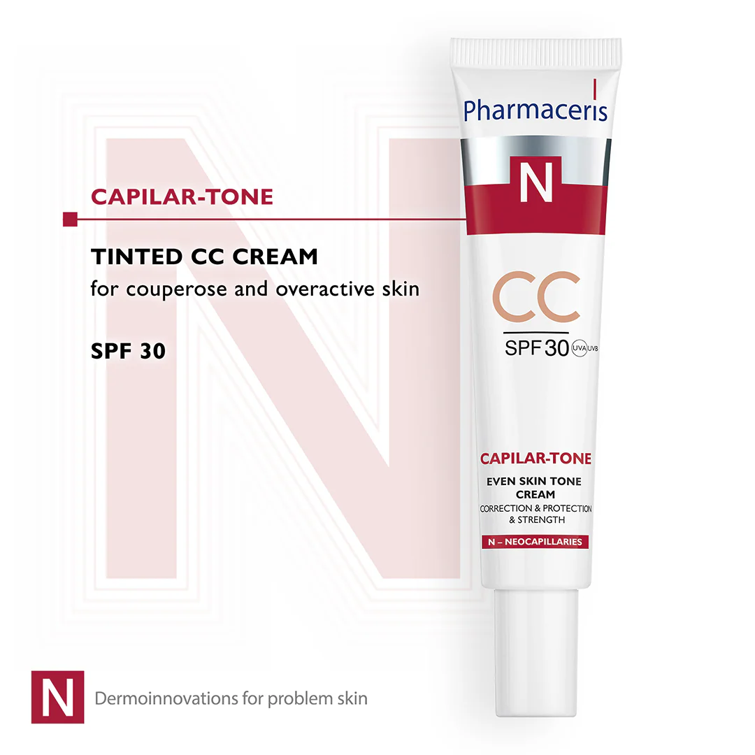 Pharmaceris N Capilar-Tone Evens Skin Tone CC Cream SPF30 - Image 4