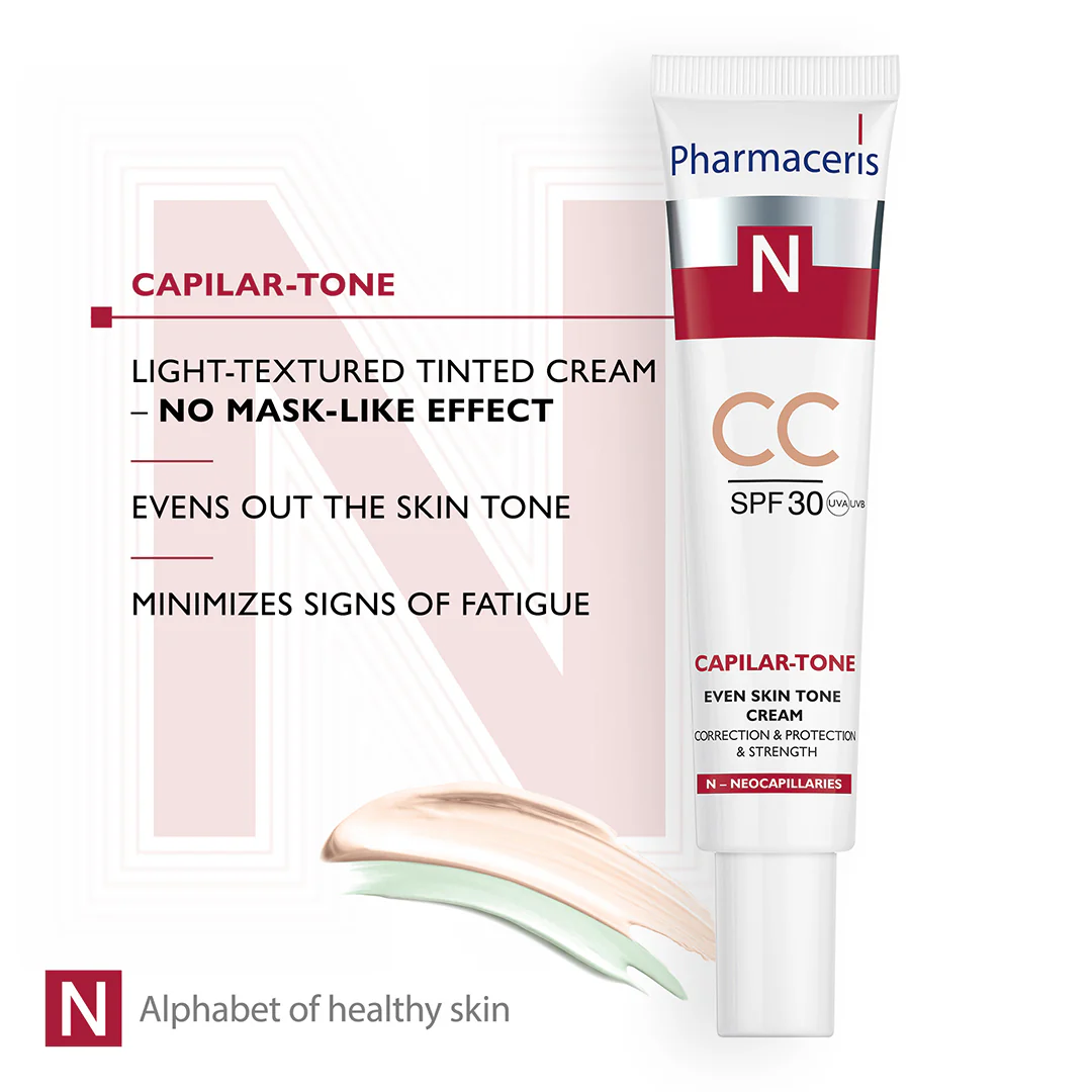 Pharmaceris N Capilar-Tone Evens Skin Tone CC Cream SPF30 - Image 5