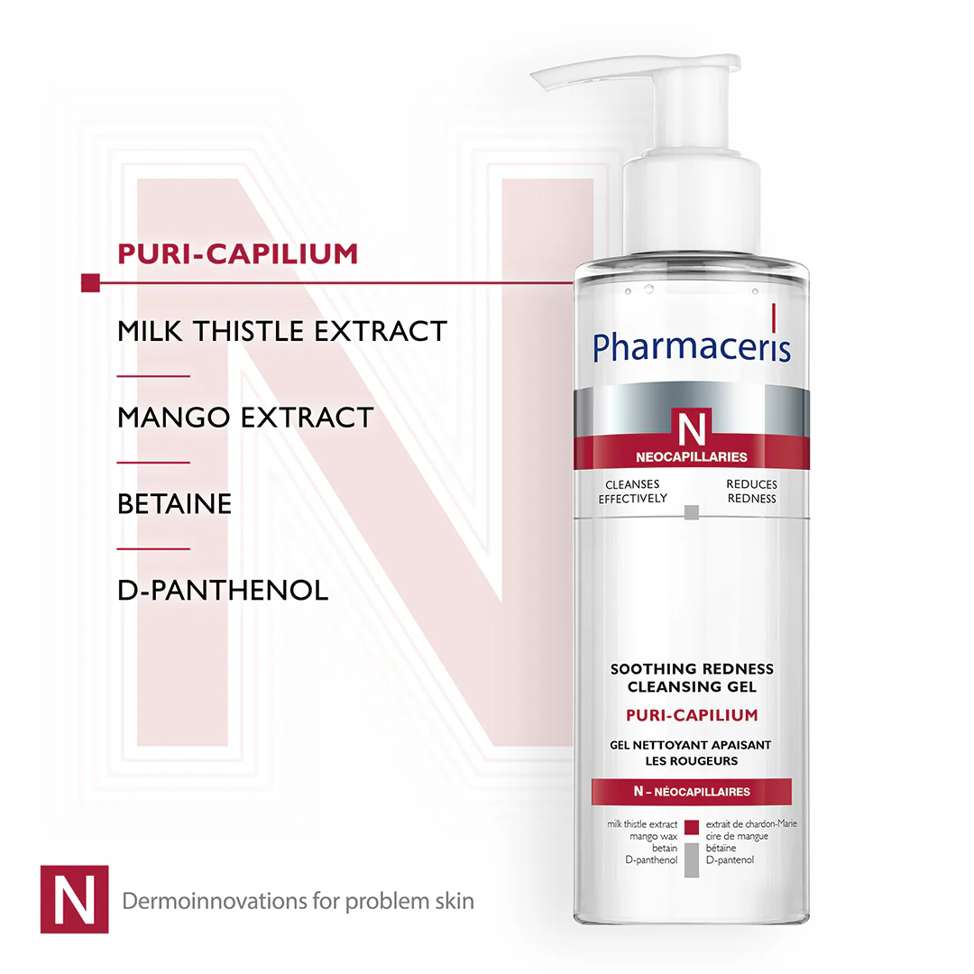 Pharmaceris N Puri-Capilium Soothing Redness Cleansing Gel - Image 4