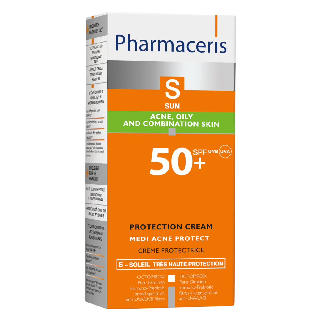 Pharmaceris S Medi Acne Protect Protection Cream SPF50+ - Image 3