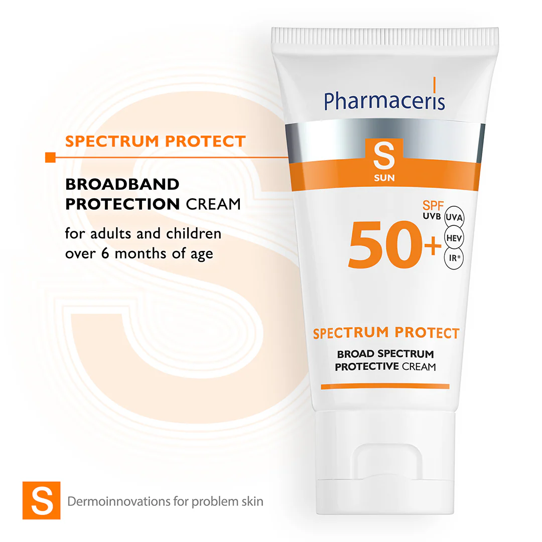 Pharmaceris S Spectrum Protect Broad Spectrum Sun Protection Cream SPF50+ - Image 2