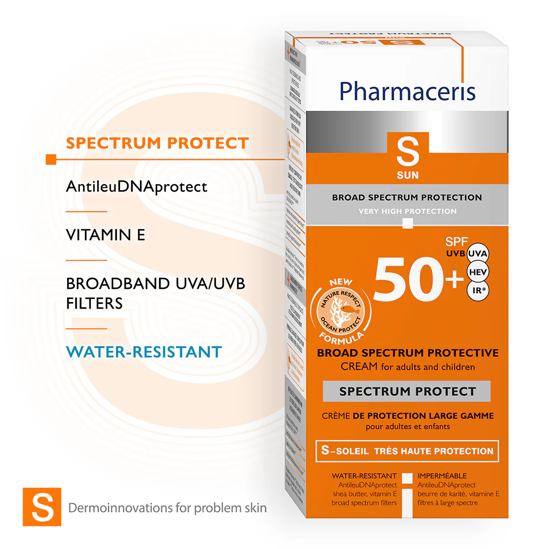 Pharmaceris S Spectrum Protect Broad Spectrum Sun Protection Cream SPF50+ - Image 3