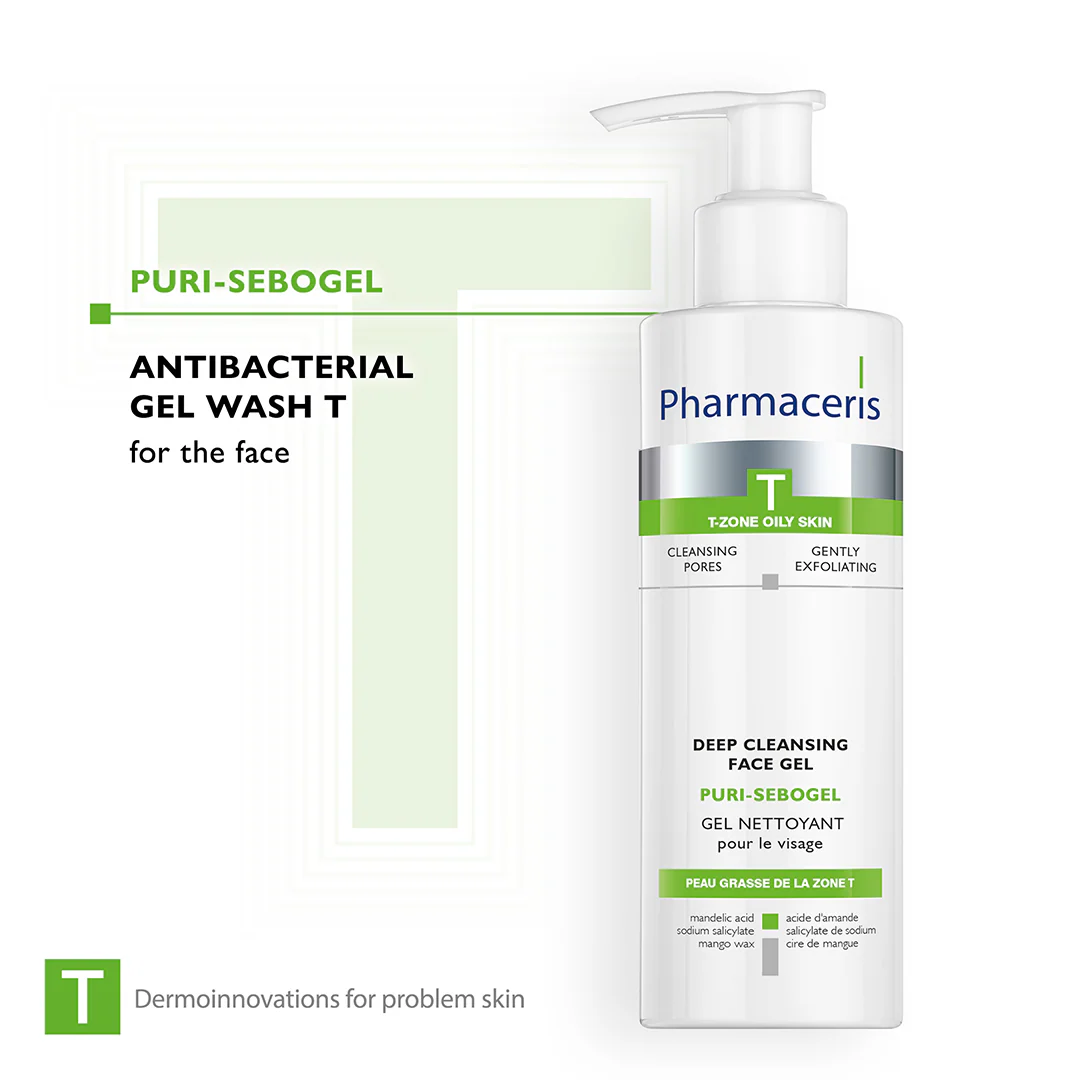 Pharmaceris T Puri-Sebogel Deep Cleansing Face Gel - Image 2