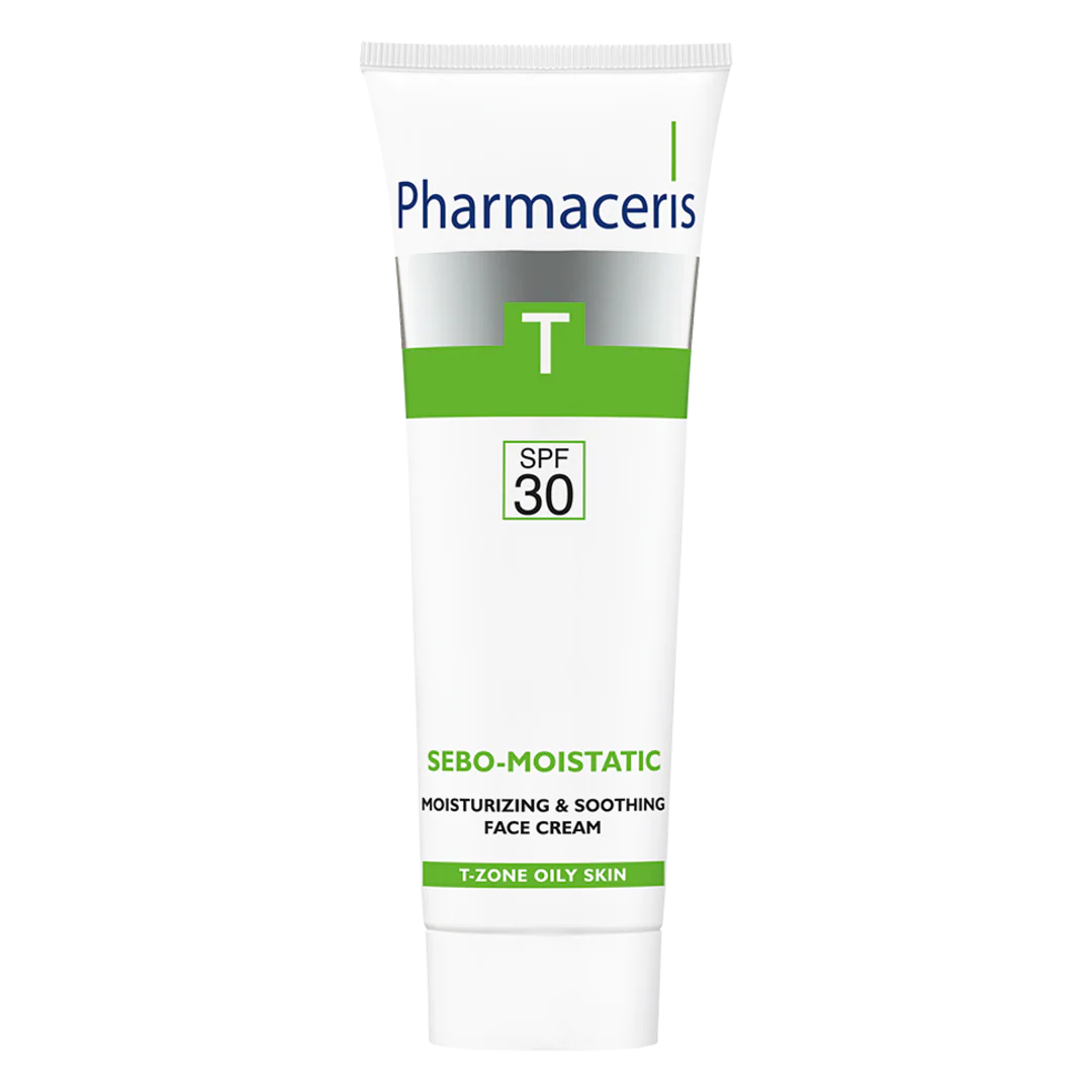 Pharmaceris T Sebo-Moistatic Moisturising & Soothing Face Cream SPF30