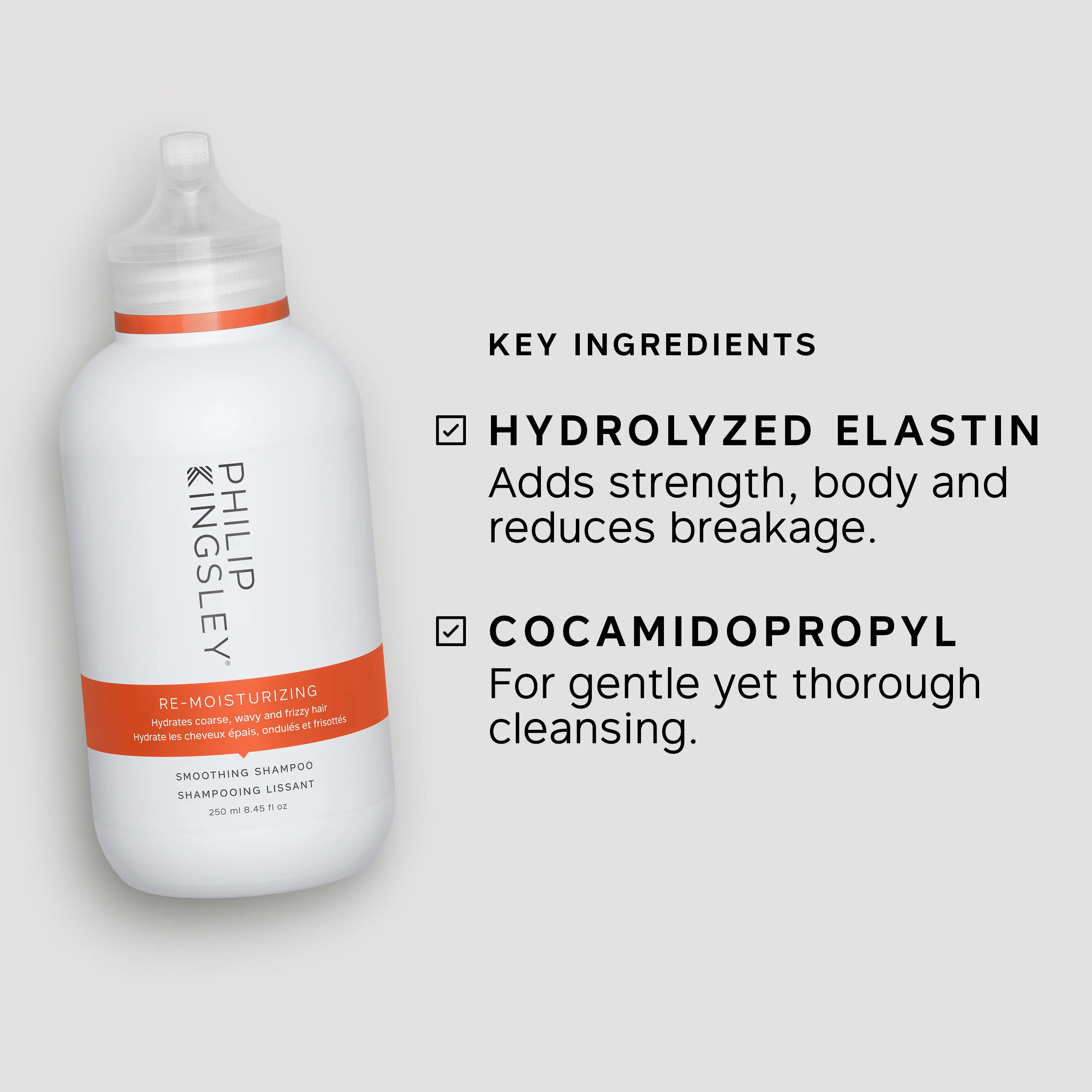 Philip Kingsley Re-Moisturizing Smoothing Shampoo - Image 10