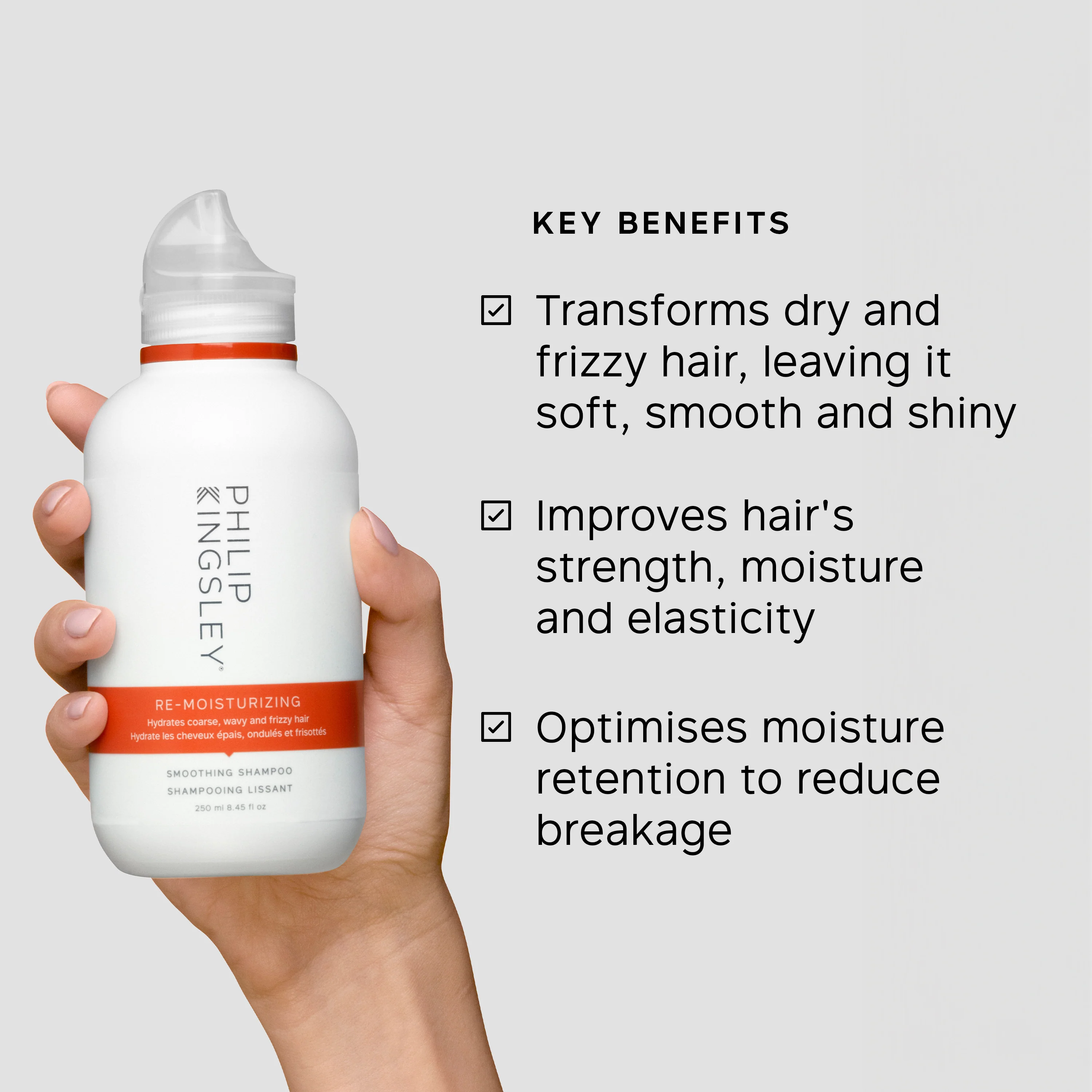 Philip Kingsley Re-Moisturizing Smoothing Shampoo - Image 12