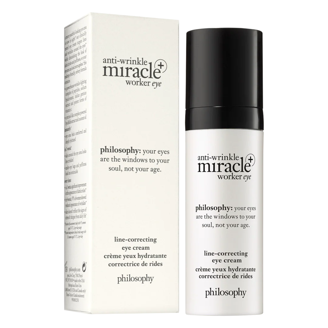 Philosophy Anti-Wrinkle Miracle Worker Line-Correcting Eye Cream - Image 2