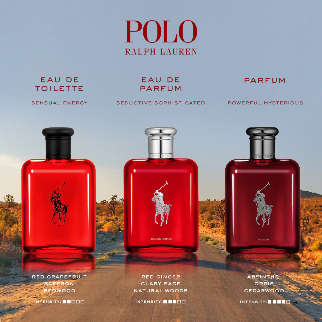Ralph Lauren Polo Red Eau de Toilette Refillable Spray - Image 10