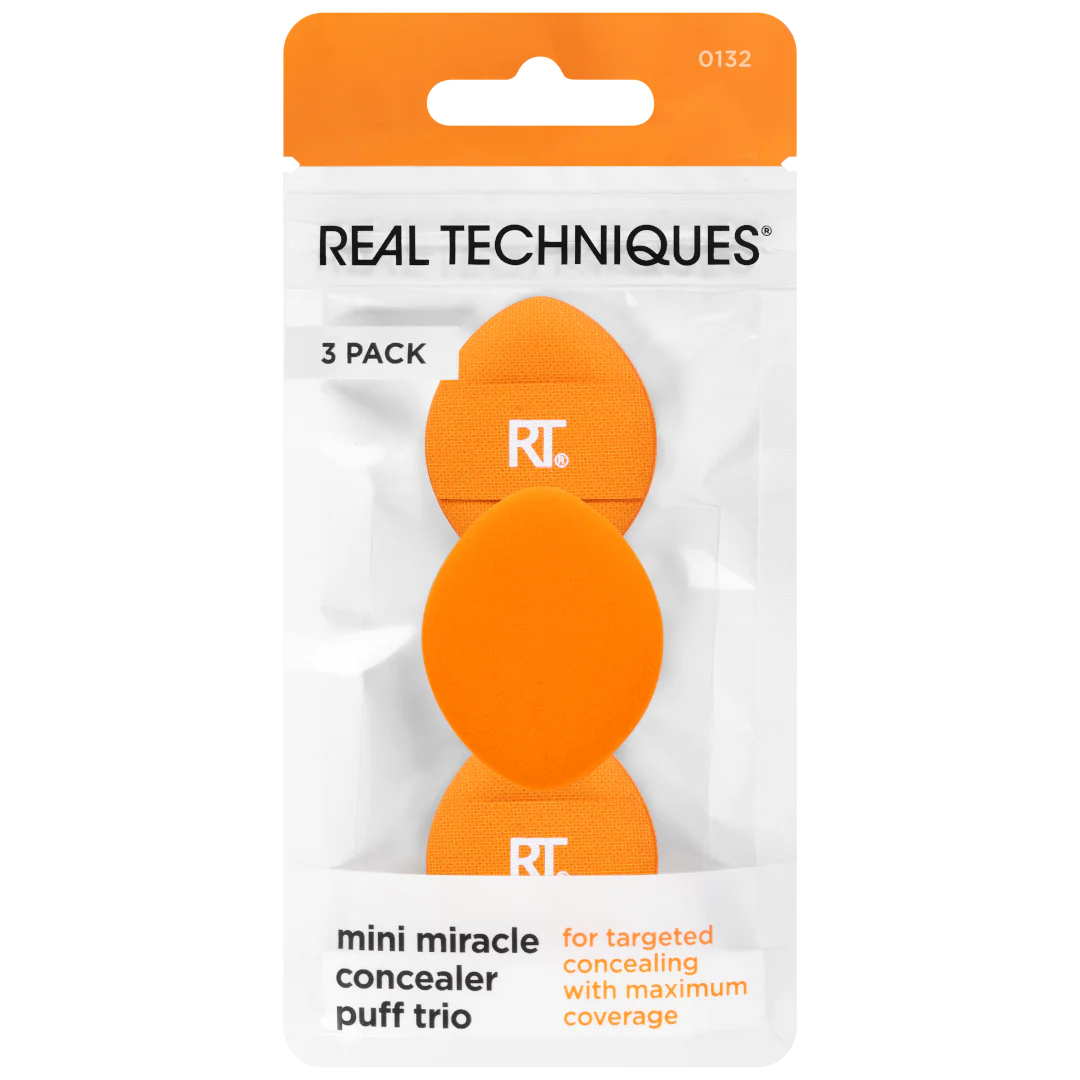 Real Techniques Mini Miracle Concealer Puff Trio - Image 2