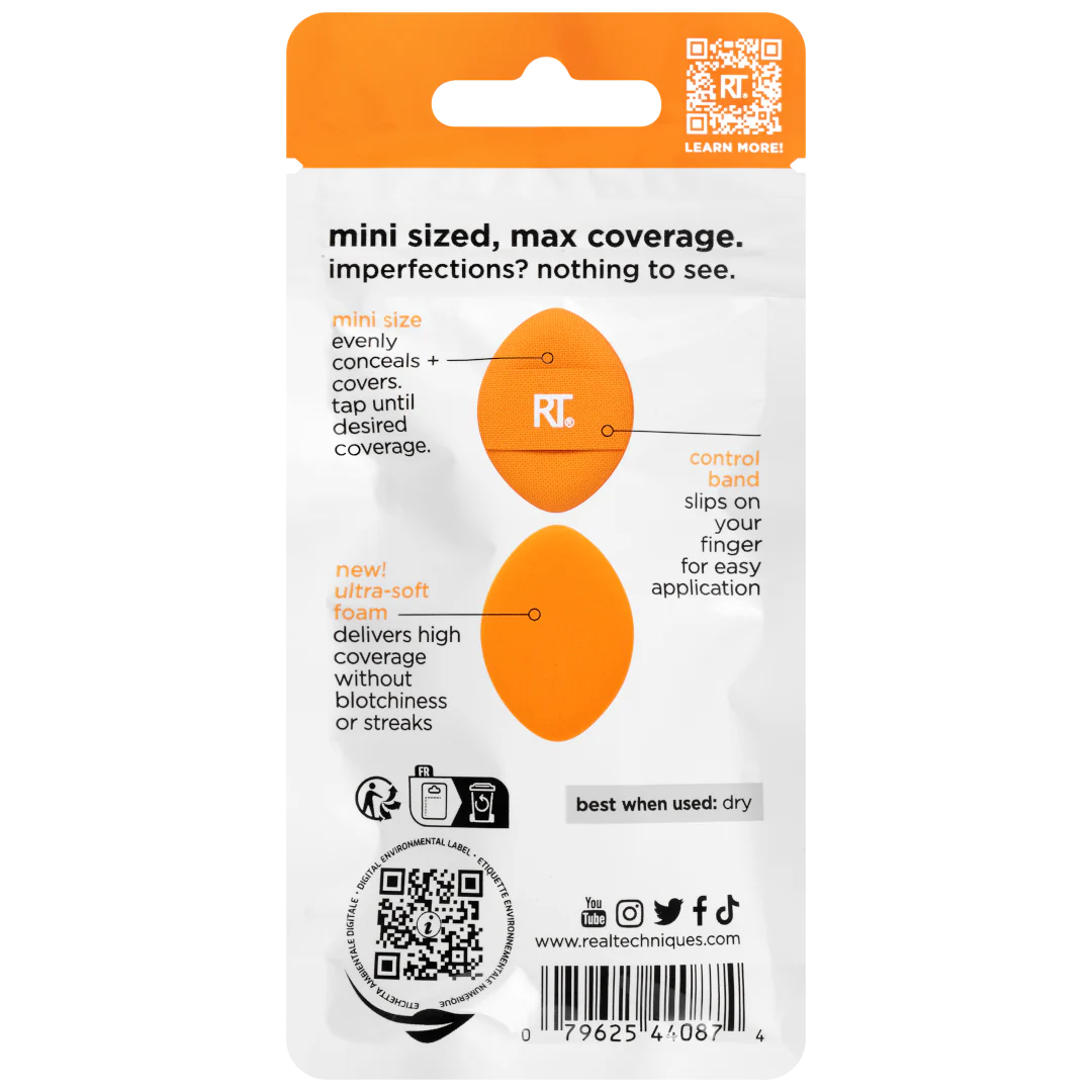 Real Techniques Mini Miracle Concealer Puff Trio - Image 3