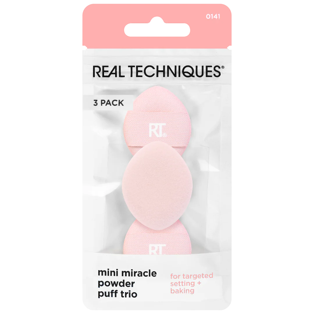 Real Techniques Mini Miracle Powder Puff Trio - Image 2