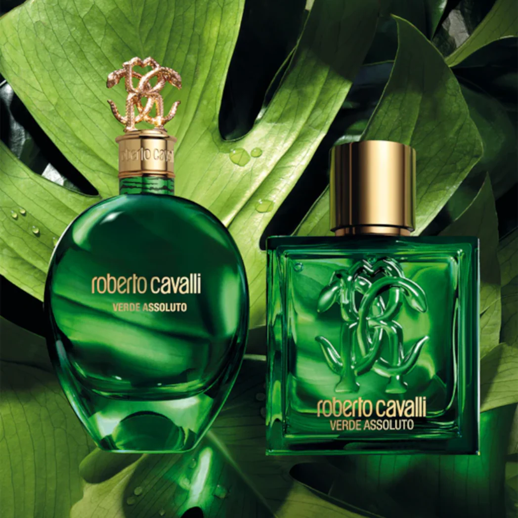 Roberto Cavalli Uomo Verde Assoluto Eau de Parfum Spray - Image 5