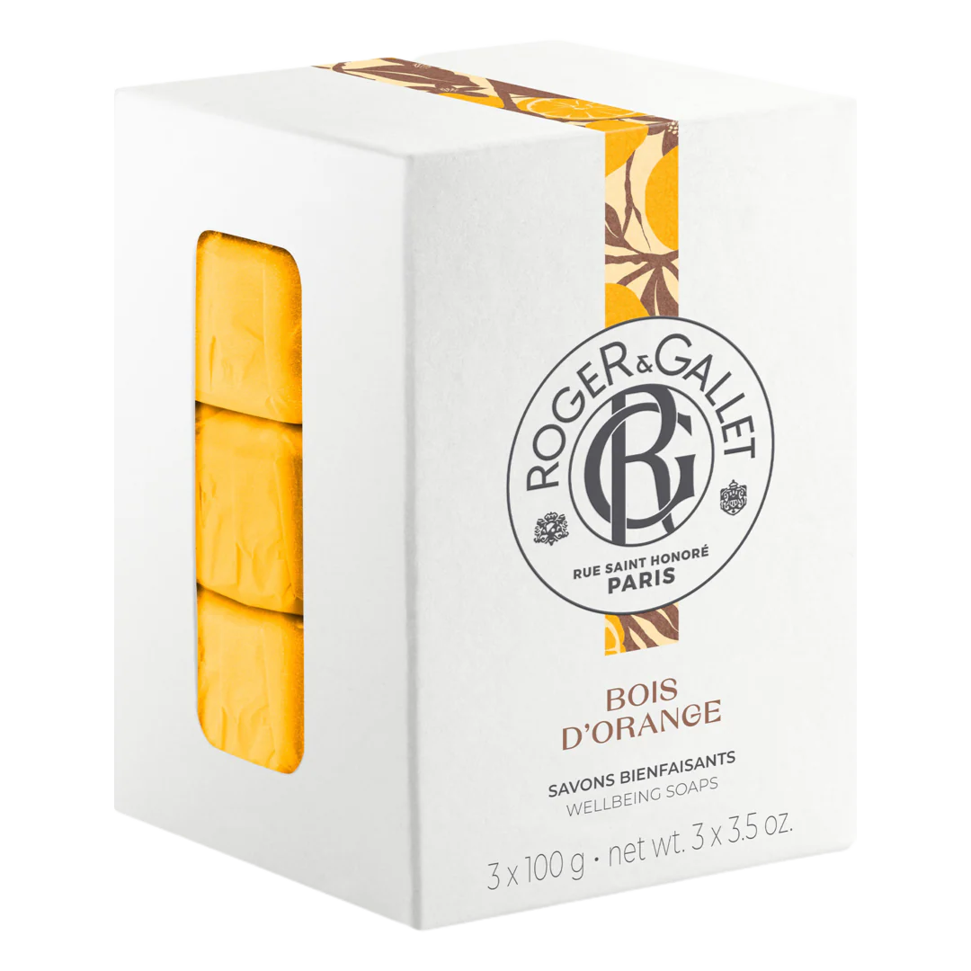 Roger & Gallet Bois d'Orange Wellbeing Soaps