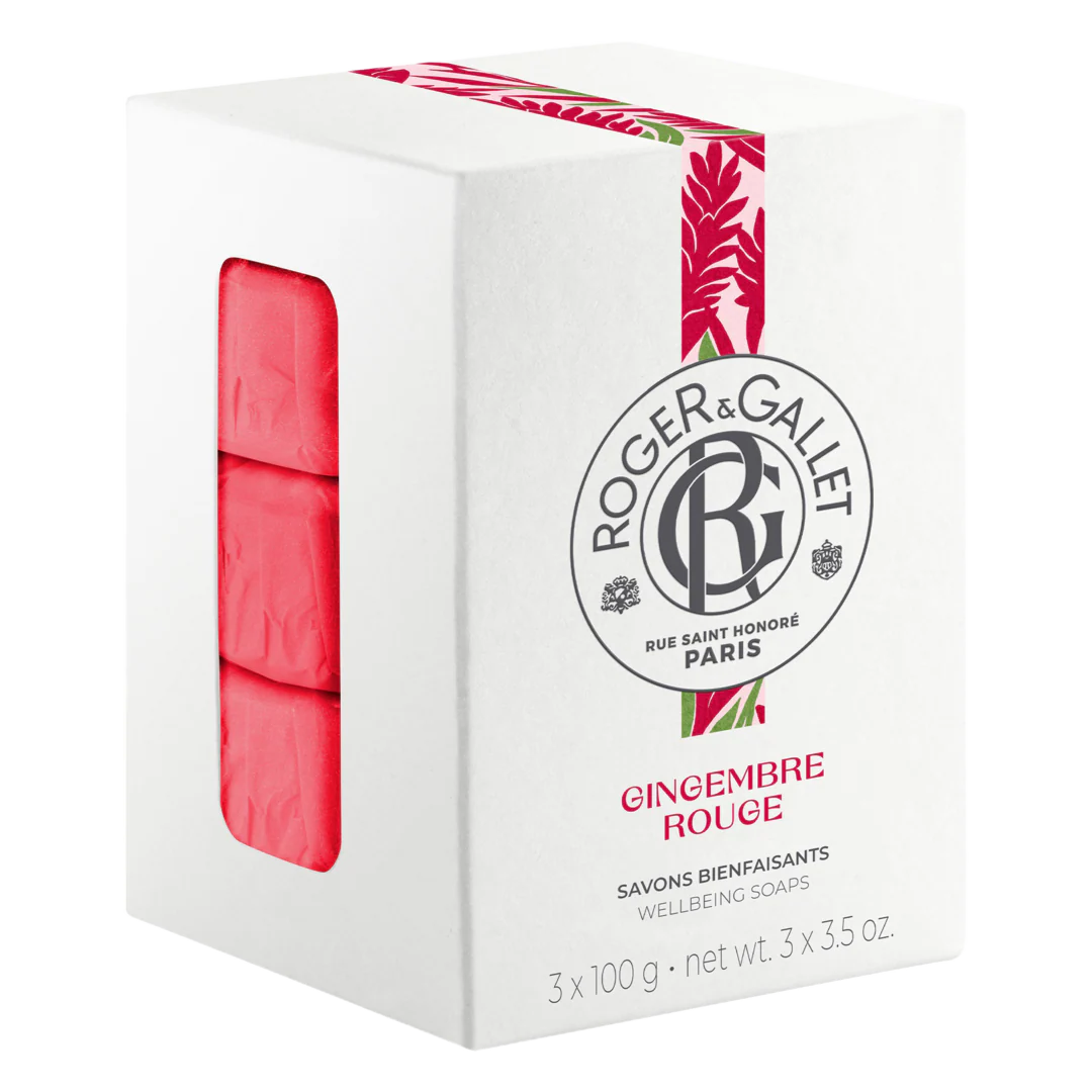 Roger & Gallet Gingembre Rouge Wellbeing Soaps