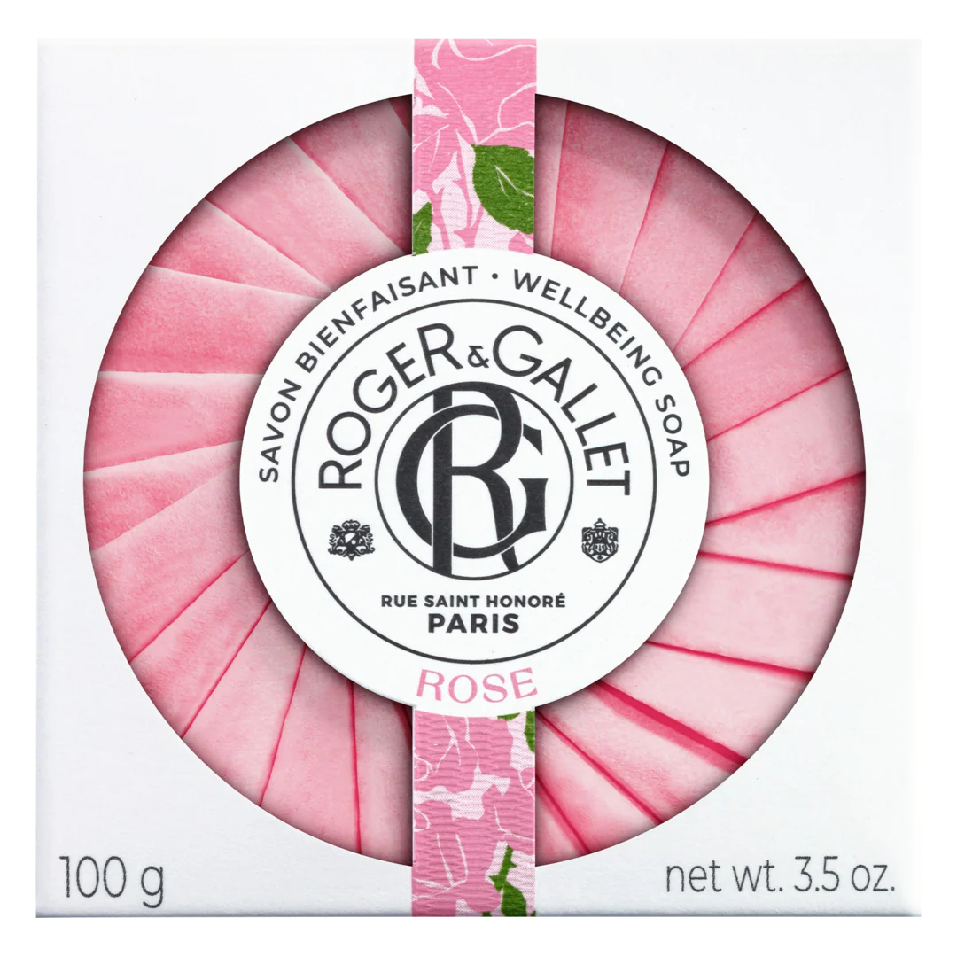 Roger & Gallet Rose Wellbeing Soap - Image 2