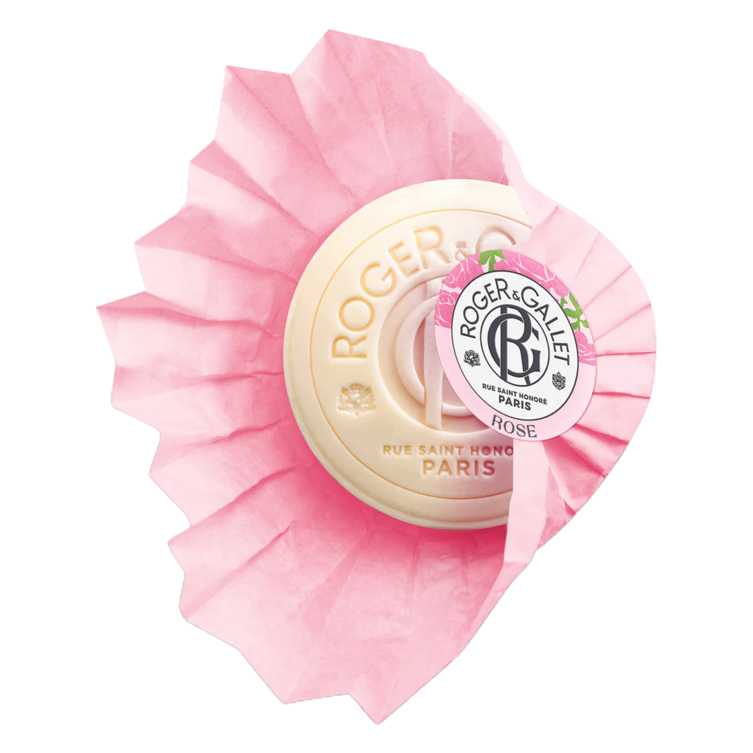 Roger & Gallet Rose Wellbeing Soap - Image 3