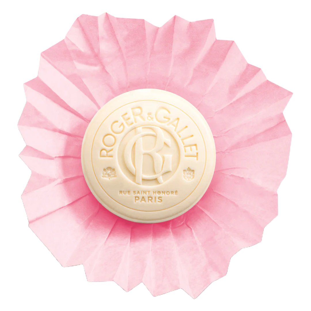 Roger & Gallet Rose Wellbeing Soap - Image 4