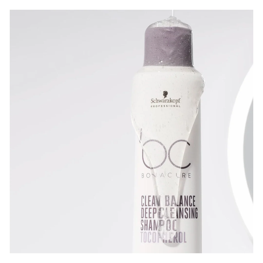 Schwarzkopf Professional BC Bonacure Clean Balance Deep Cleansing Shampoo - Image 2