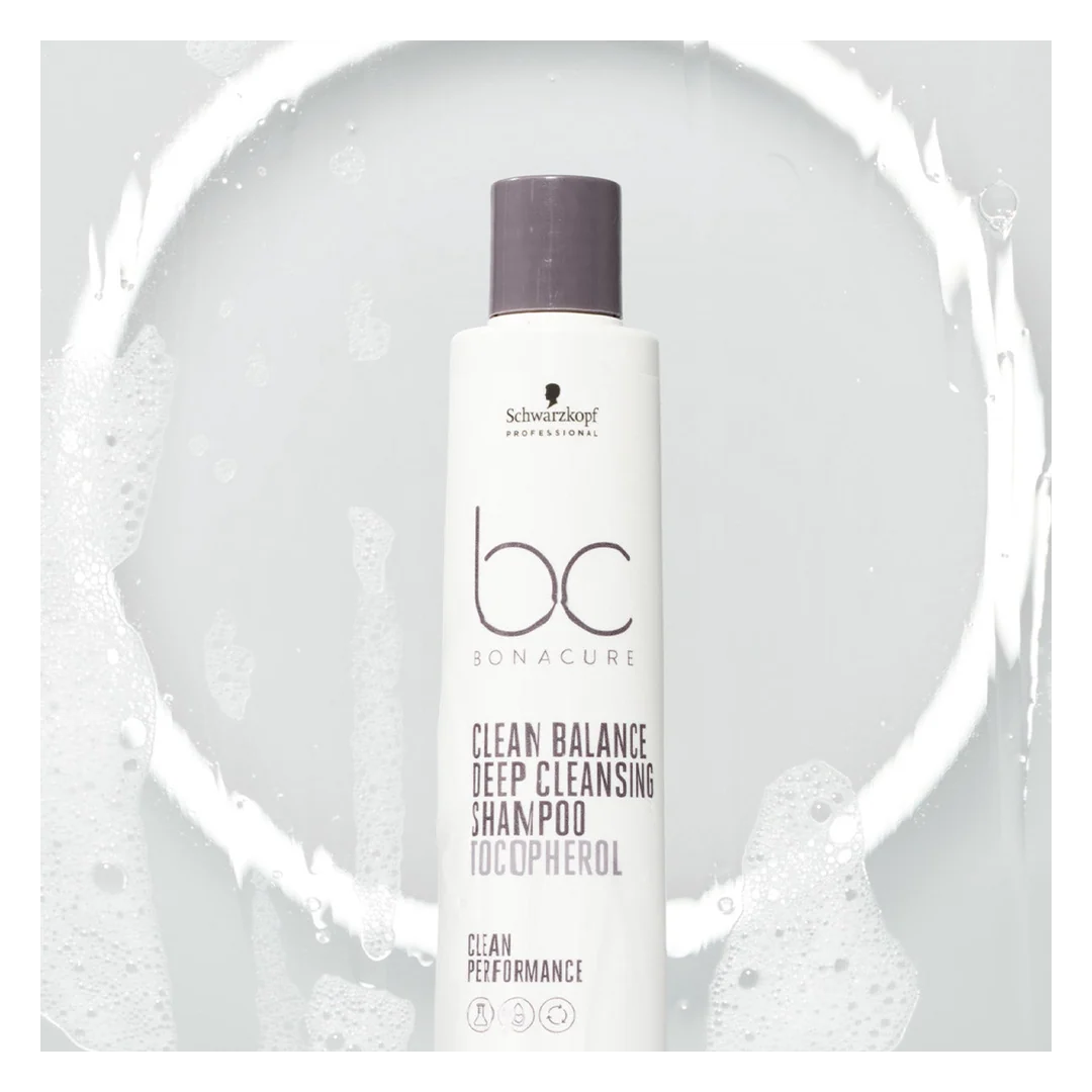 Schwarzkopf Professional BC Bonacure Clean Balance Deep Cleansing Shampoo - Image 3