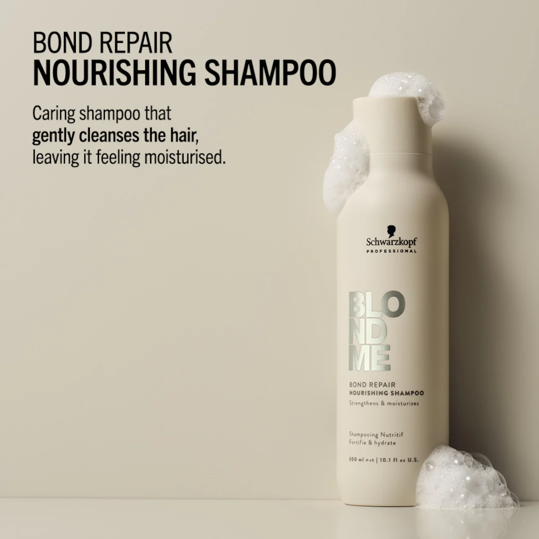 Schwarzkopf Professional BlondMe Bond Repair Nourishing Shampoo - Image 4
