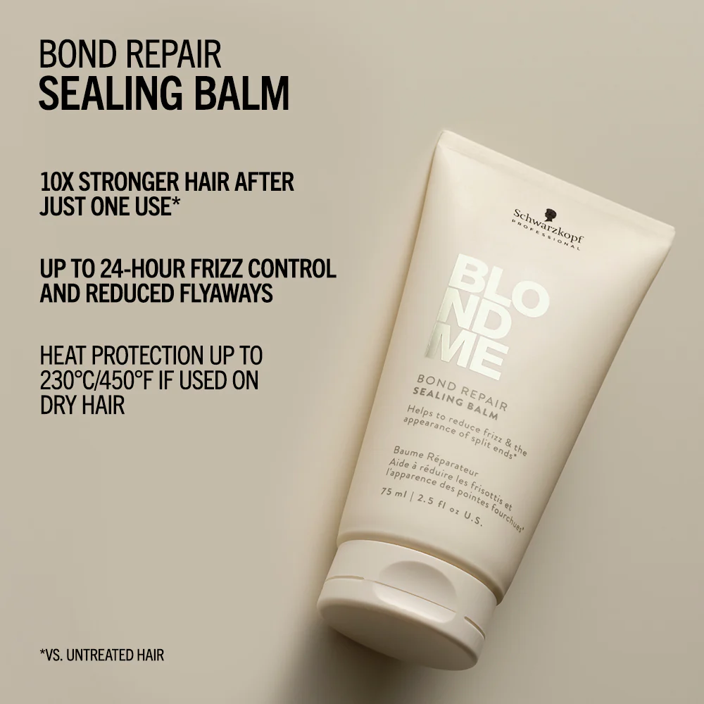 Schwarzkopf Professional BlondMe Bond Repair Sealing Balm - Image 4