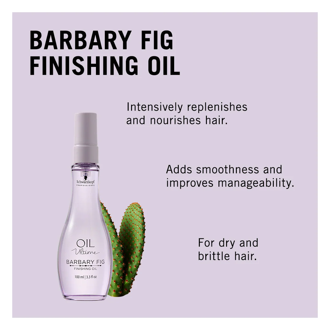 Schwarzkopf Professional Oil Ultime Barbary Fig Finishing Oil - Image 3