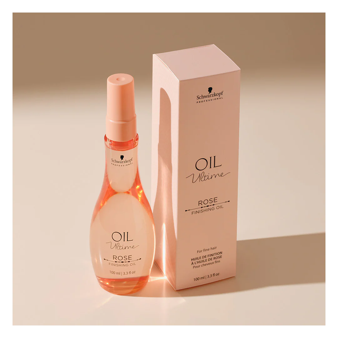 Schwarzkopf Professional Oil Ultime Rose Finishing Oil - Image 3