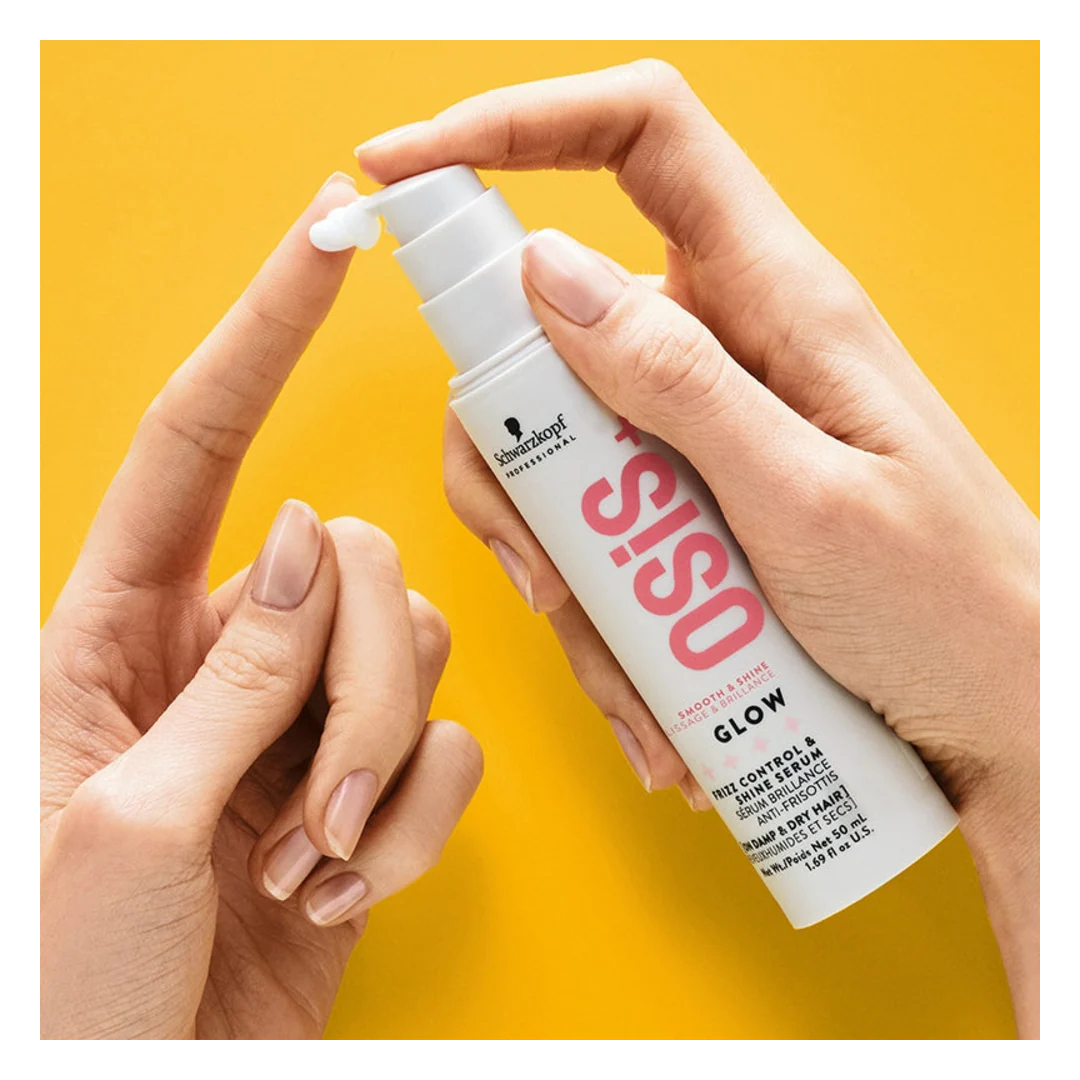Schwarzkopf Professional Osis+ Glow Frizz Control & Shine Serum - Image 3