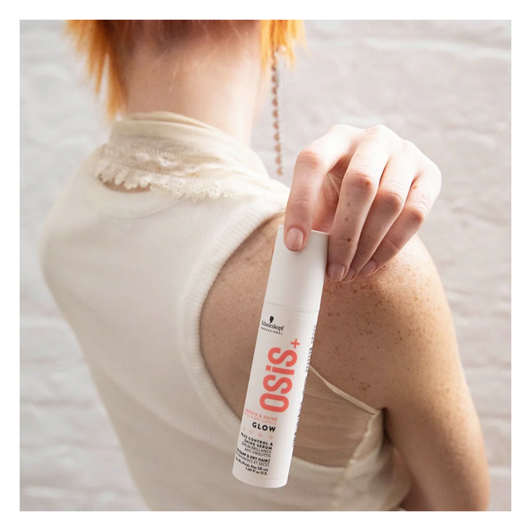 Schwarzkopf Professional Osis+ Glow Frizz Control & Shine Serum - Image 6