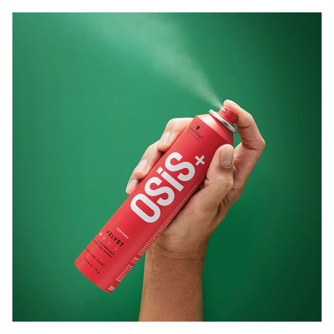 Schwarzkopf Professional Osis+ Velvet Lightweight Wax-Effect Spray - Image 3