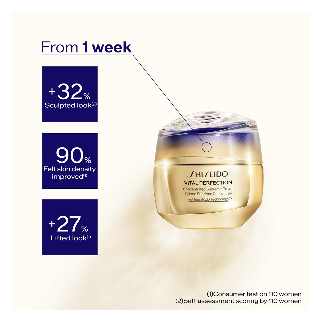 Shiseido Vital Perfection Concentrated Supreme Cream - Image 3