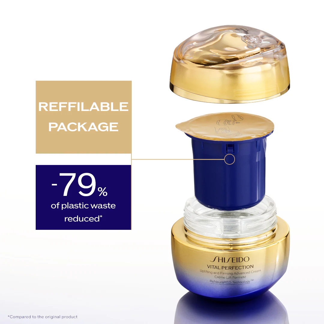 Shiseido Vital Perfection Uplifting and Firming Advanced Day Cream SPF30 - Image 3