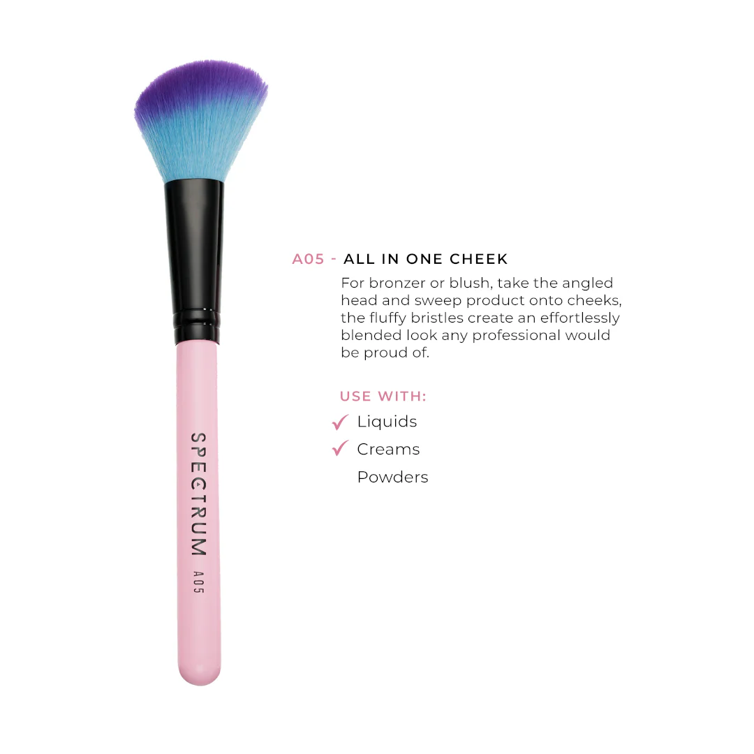 Spectrum A05 All In One Cheek Brush - Image 3