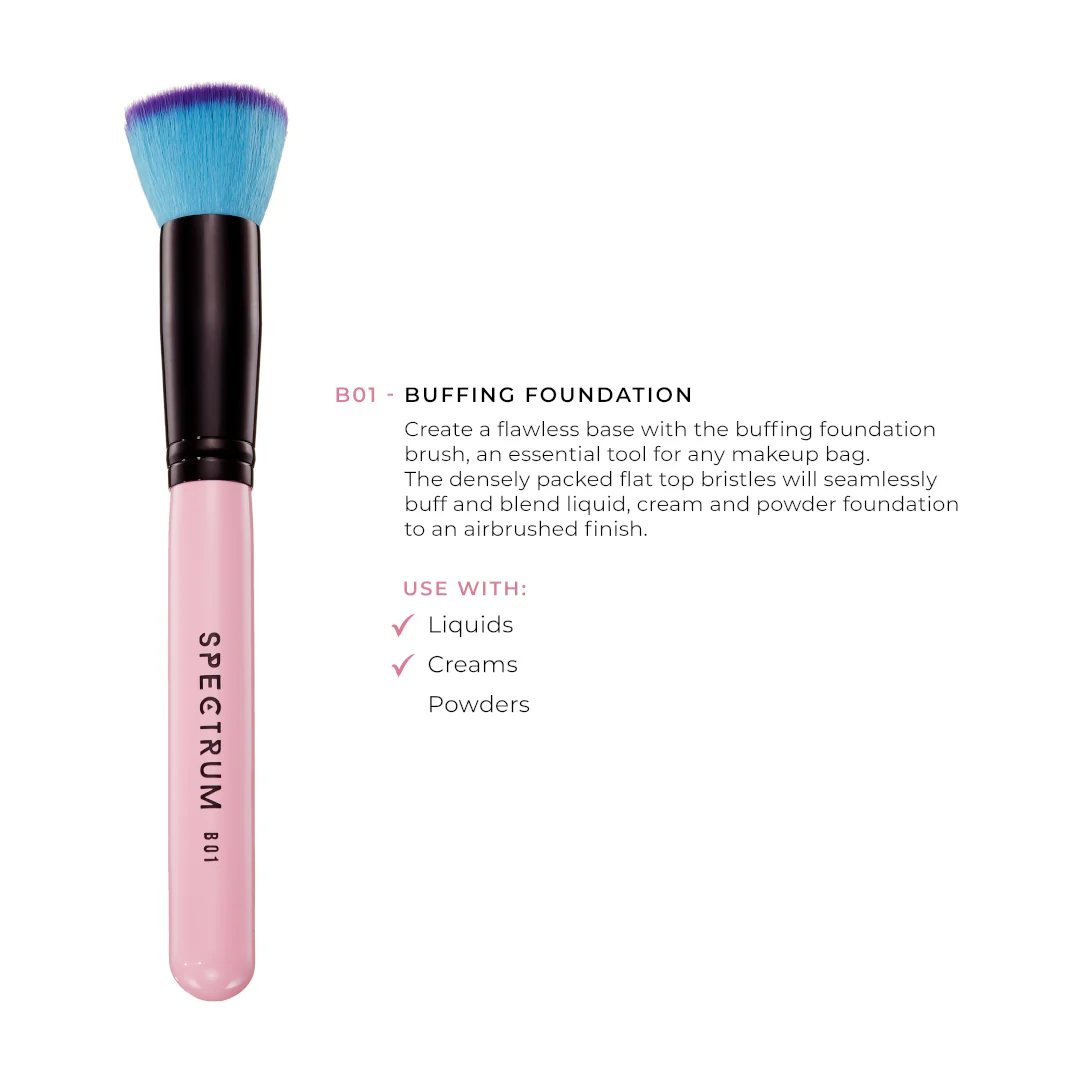 Spectrum B01 Buffing Foundation Brush - Image 3