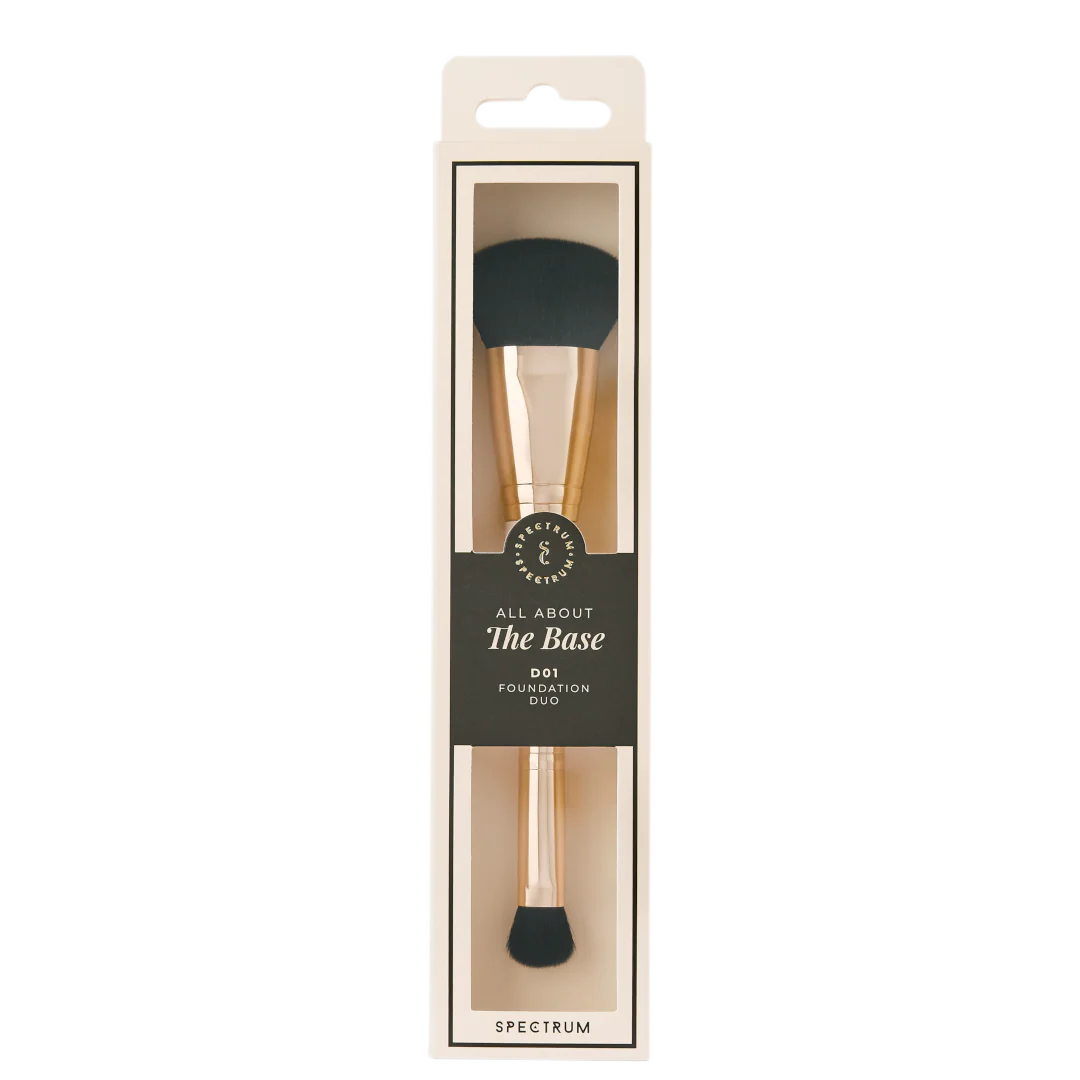 Spectrum D01 "The Base" Foundation Duo Brush - Image 2
