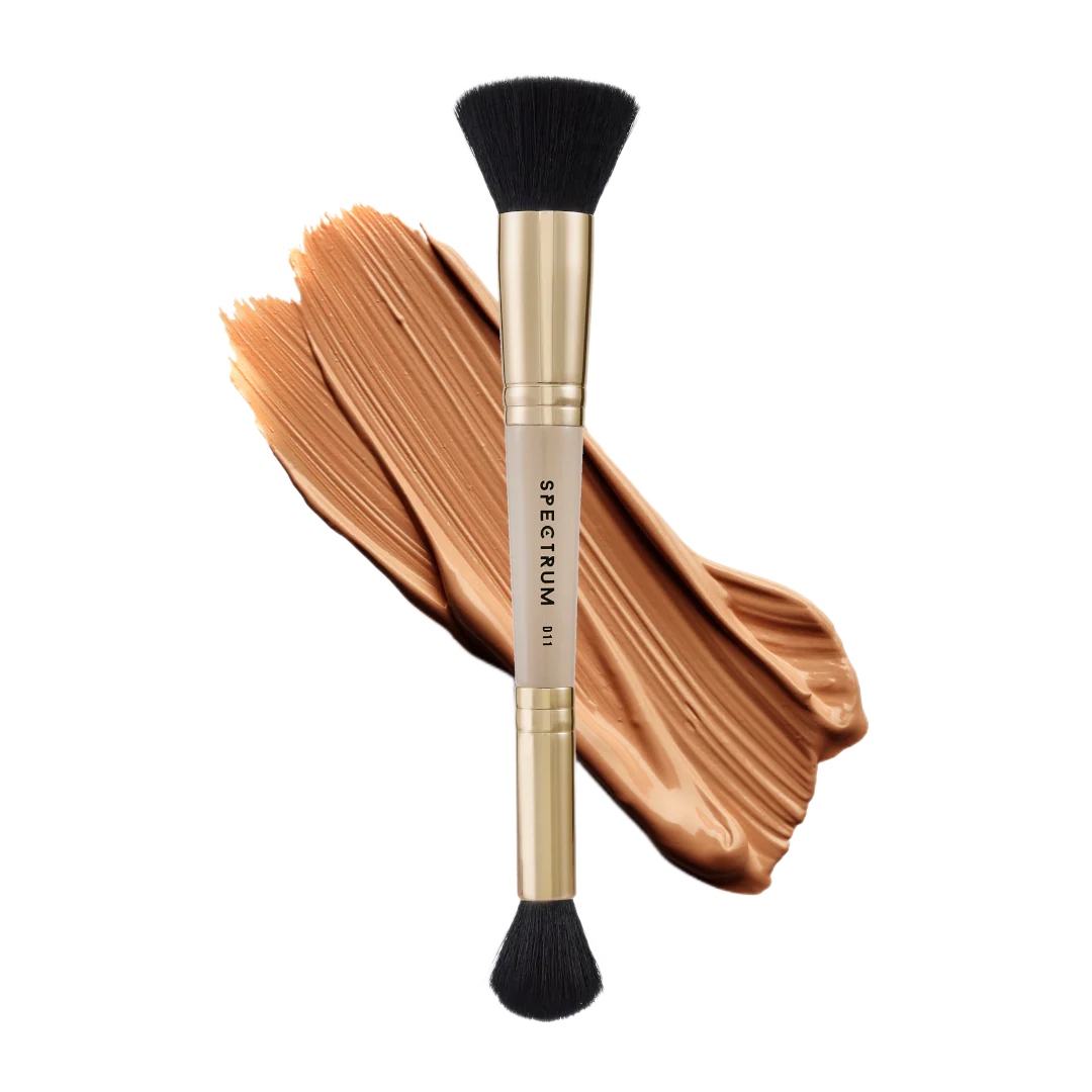 Spectrum D11 "The Coverage" Foundation Duo Brush - Image 5
