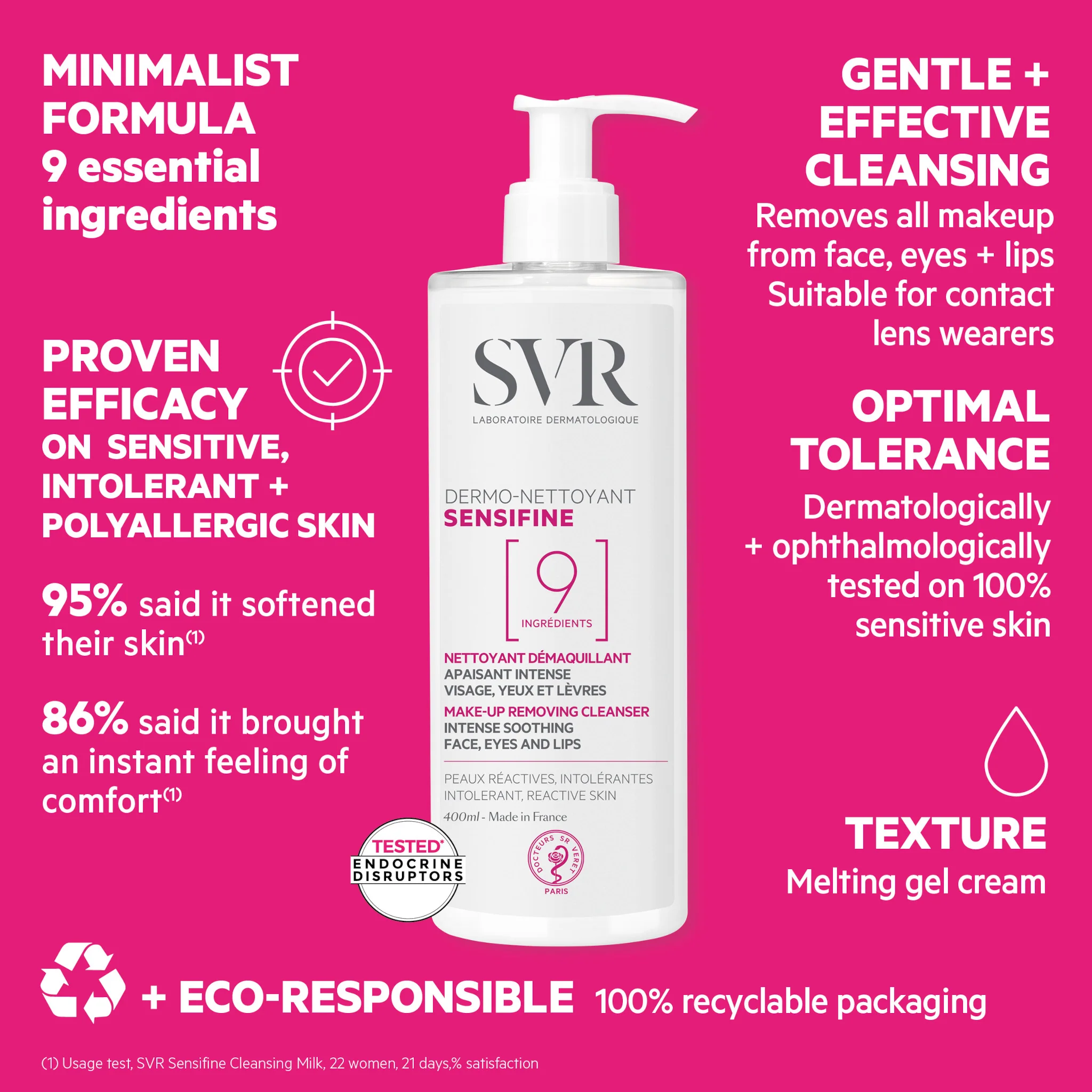SVR Sensifine Makeup Removing Cleanser - Image 3