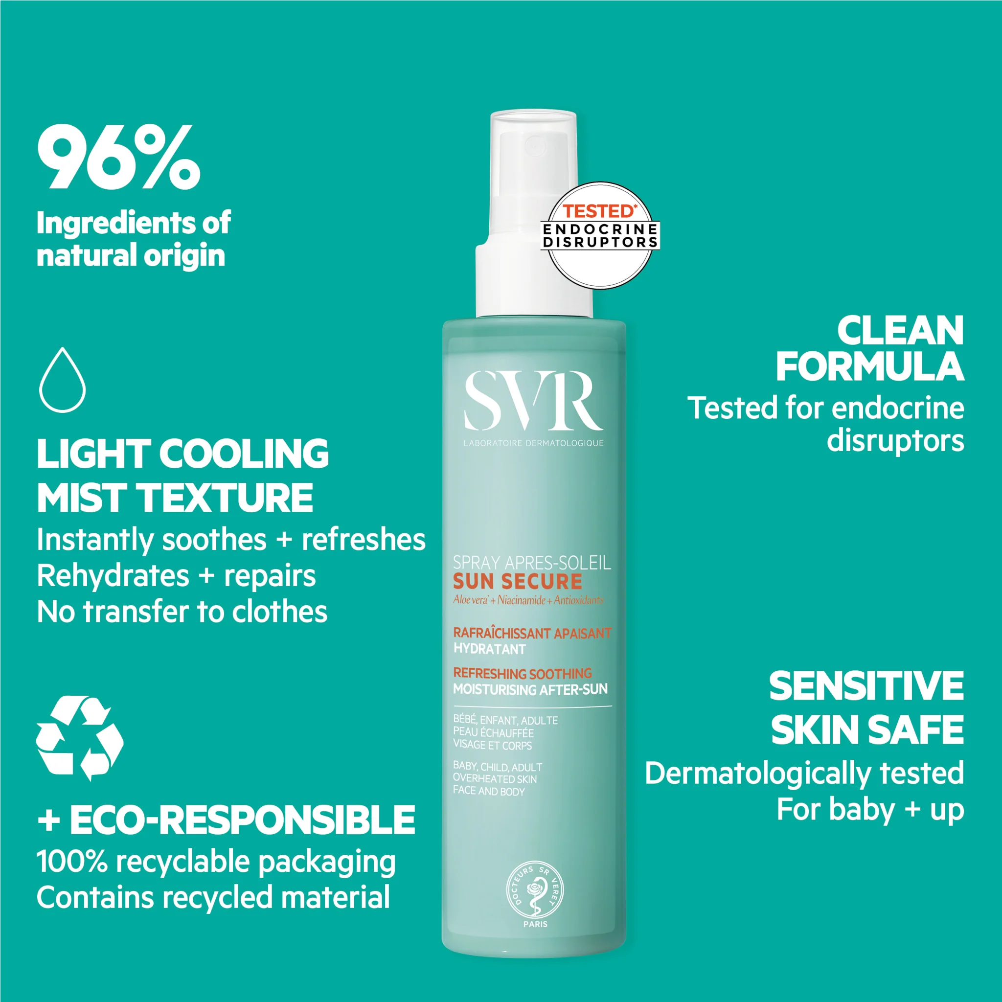 SVR Sun Secure Aftersun Spray - Image 3
