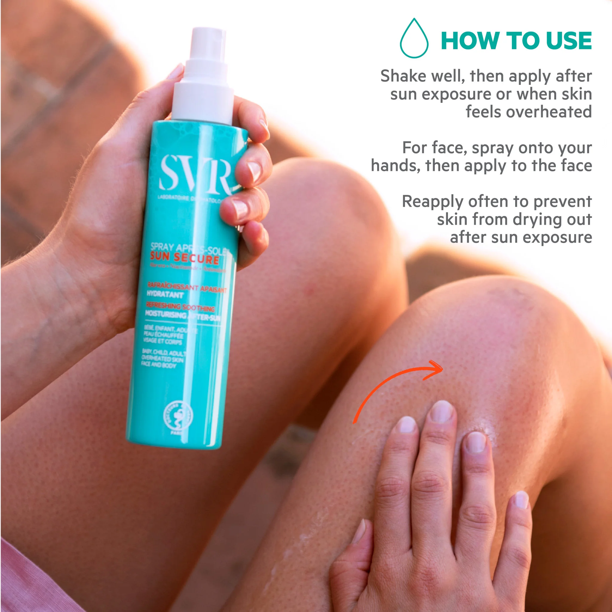 SVR Sun Secure Aftersun Spray - Image 4