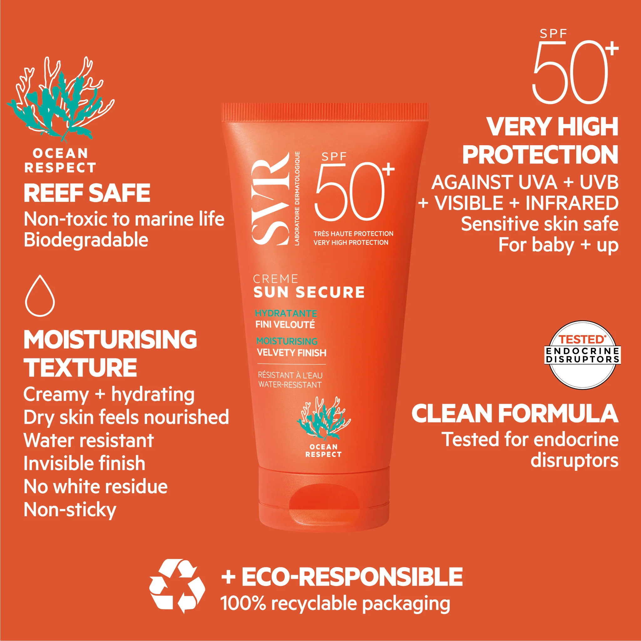 SVR Sun Secure Cream SPF50+ - Image 3