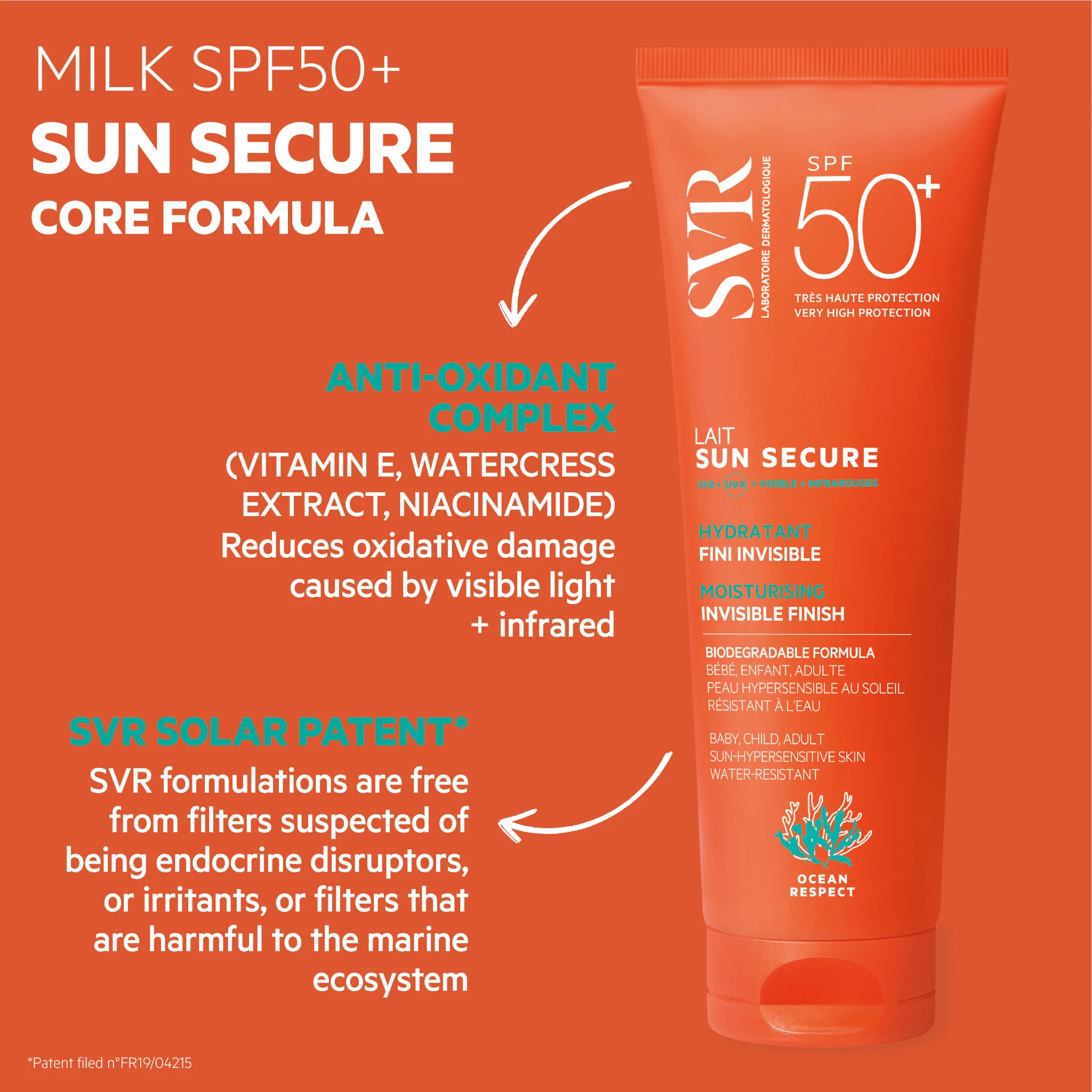 SVR Sun Secure Face & Body Milk SPF50+ - Image 2