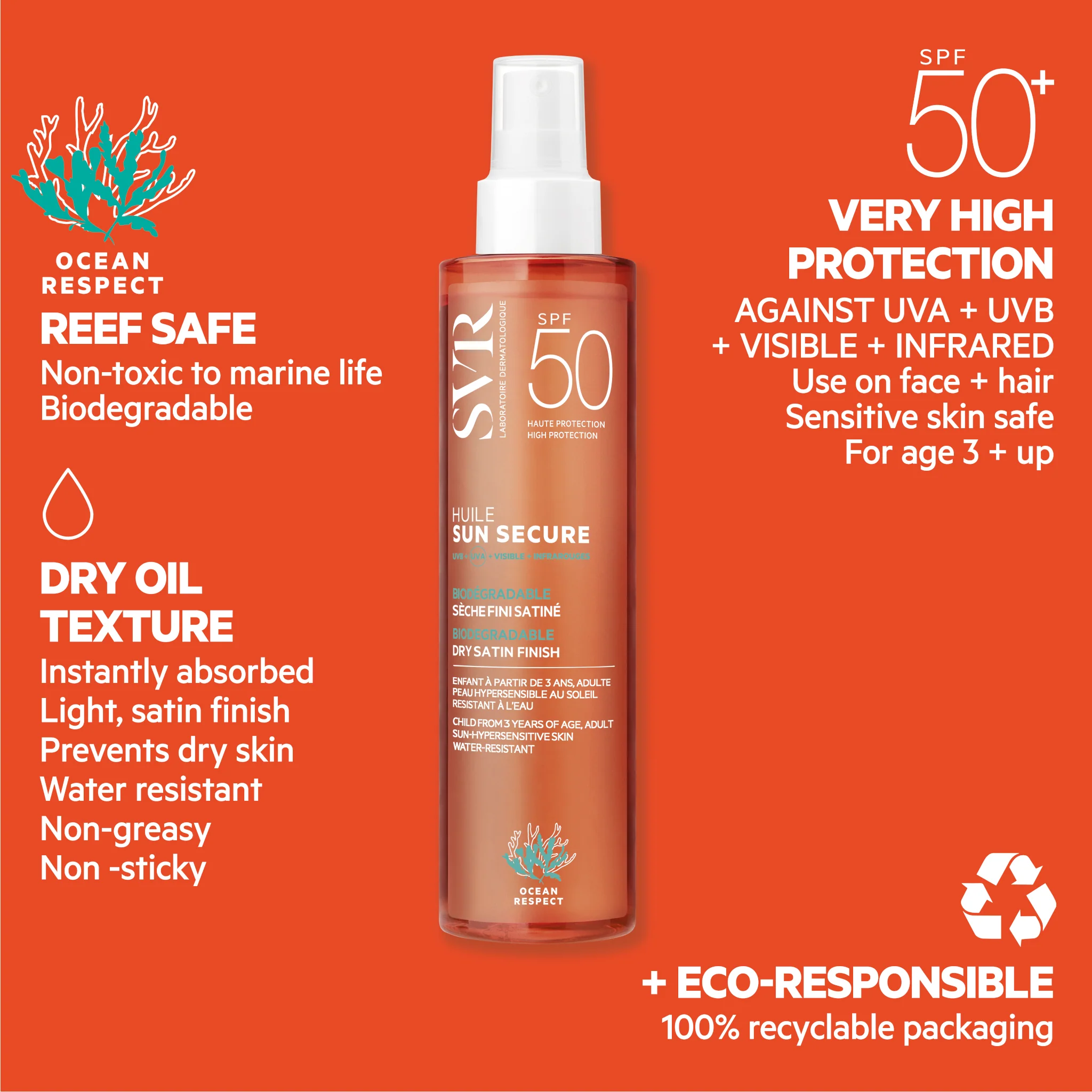 SVR Sun Secure Oil SPF50+ - Image 3