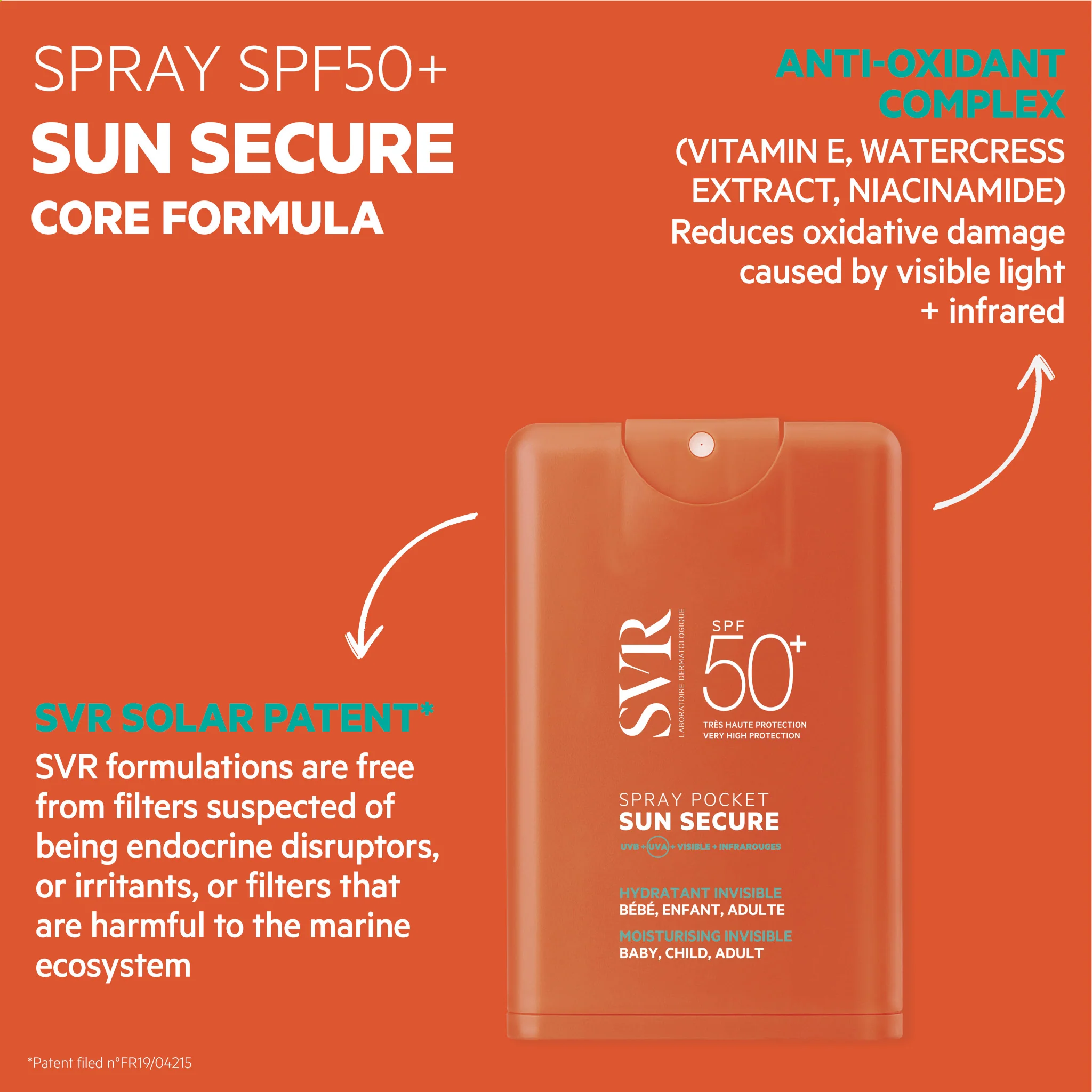 SVR Sun Secure Pocket Spray SPF50+ - Image 2