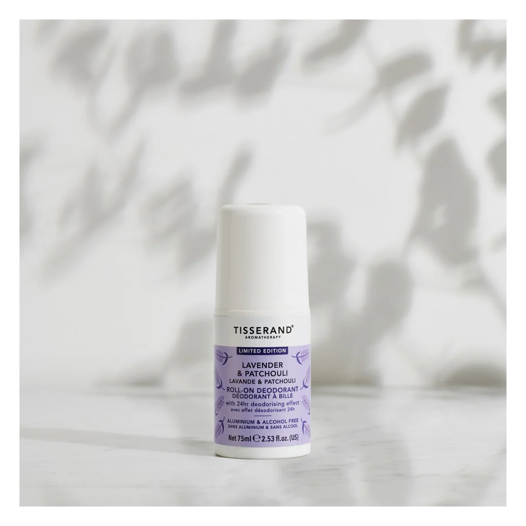 Tisserand Lavender & Patchouli Roll On Deodorant - Image 2