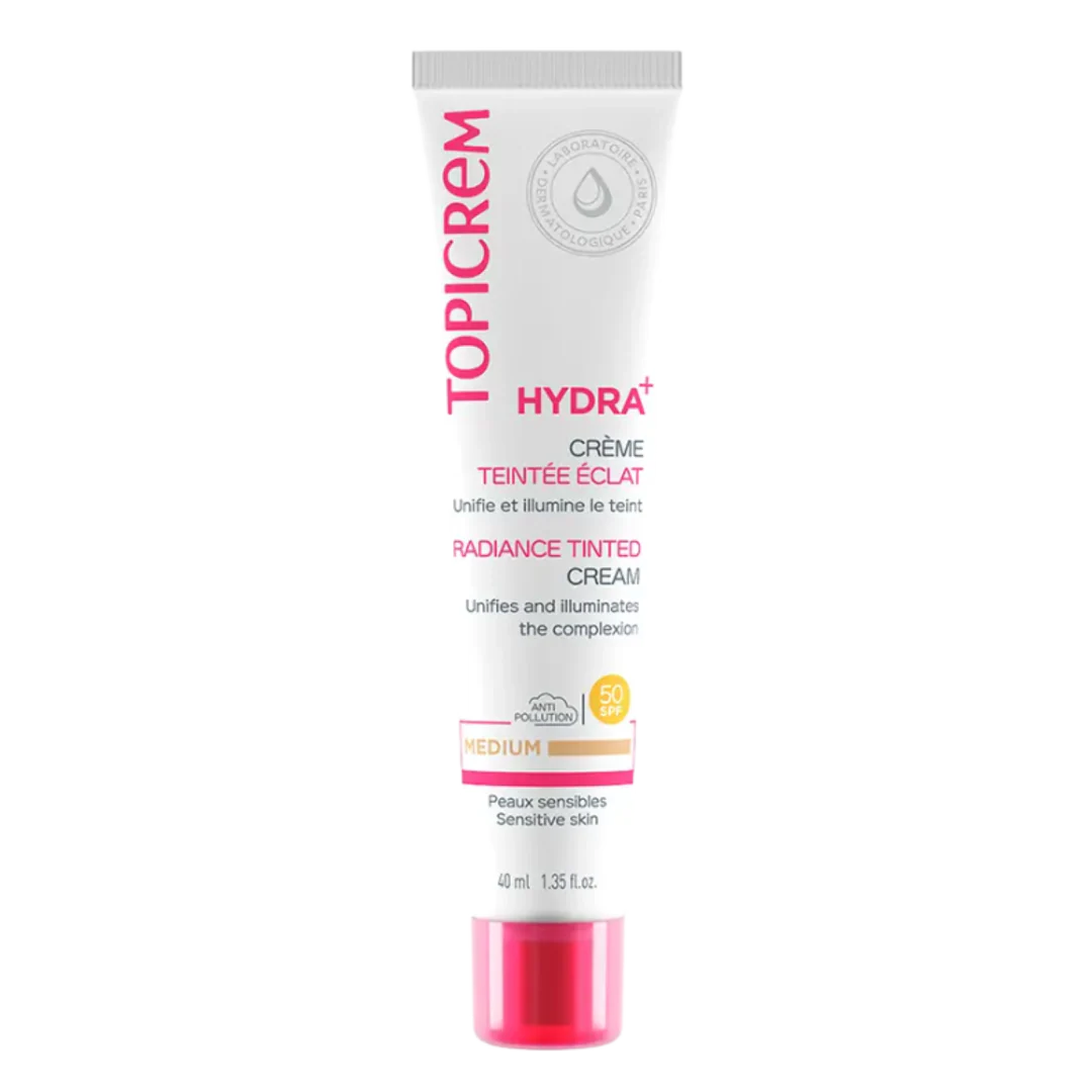 Topicrem Hydra+ Radiance Tinted Cream SPF50 - Image 2